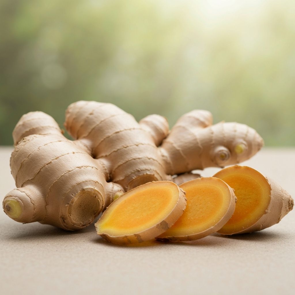 Fresh ginger root